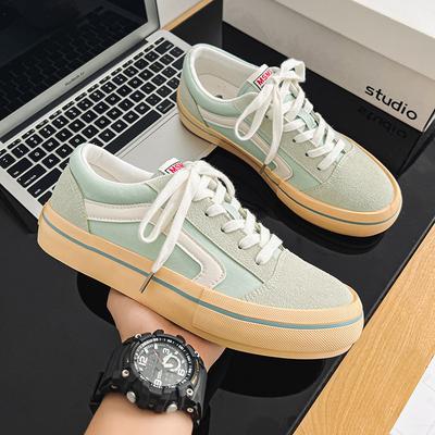 Scarpe di Tela Basse Primavera Studente Coppia Nere Casual Classiche Scarpe da Skateboard
