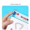 1SET erasable pen control training kindergarten baby early education enlightenment card pen movement hierarchical training concentration toy