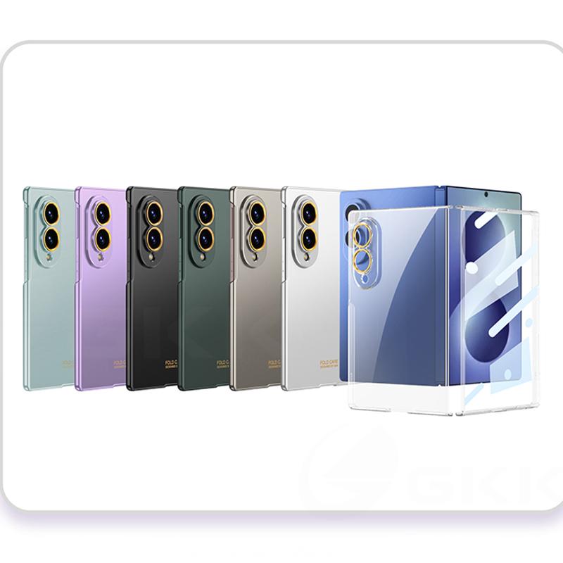 Ultra-thin Armor Plastic Case for Samsung Galaxy Z Fold 8 Ultra Screen Glass Higher Len Protective Cover for Galaxy Z Fold8 Case