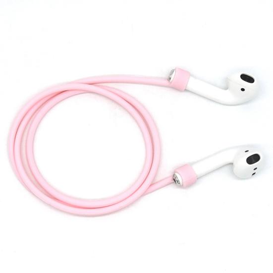 Silicone Neckband Anti-lose Cable Lanyard for AirPods Bluetooth-compatible Earphones