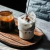 Glasbecher Hochborosilikat Hitzebeständig Latte Kaffeetasse Kaltgetränkegeschirr Wasserbecher Milch Bier Saft Teetasse Whisky Weinglas