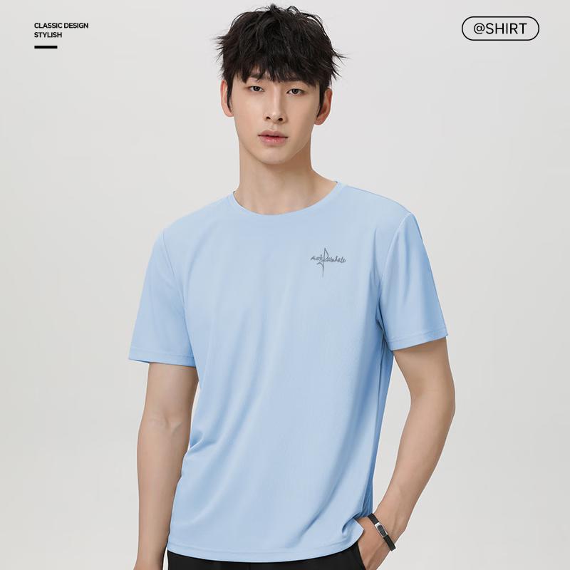 Mark Fairwhale Men's Ice Silk Short Sleeve T-Shirt