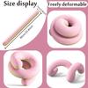 New Design Freely Shapeable Travel Pillow Easy To Storage Nylon 360°Neck Pillow Adjustable Portable Travel Neck Pillow Office