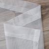 Sheer White Polyester Window Curtains for Light Privacy Protective Home Decoration
