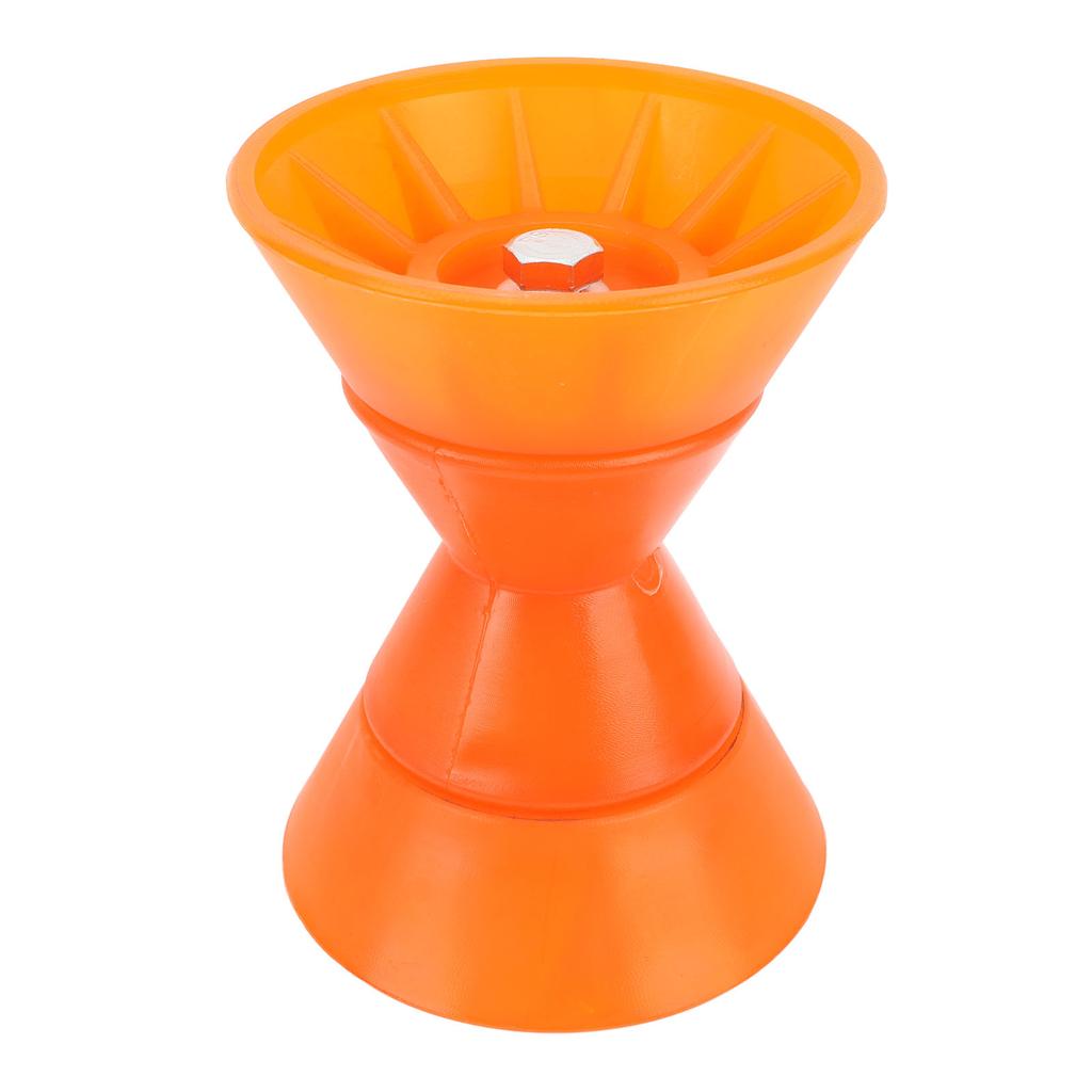 Boat Trailer Roller PU 1 2in Shaft 6.9in Length Shock Absorption Cushioning Bow Roller Stop for Yacht Marine