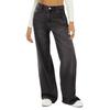 GMXIA Pantaloni e capris con stampa tinta unita casual alla moda da donna