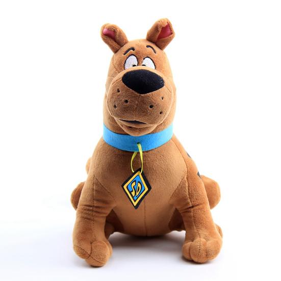 Scooby Doo Plush Toy Soft Cute Cartoon Doll Accompany Pillow Sofa Ornament PP Cotton Great Dane Doll Stuffed Animal Dog Plush Toy Christmas Gift