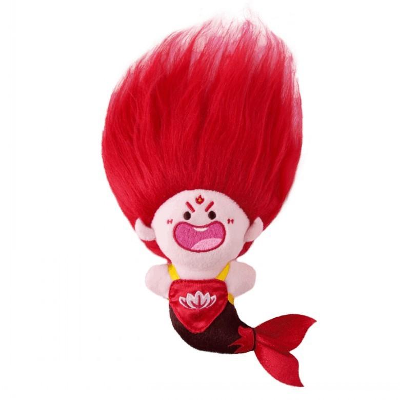 Нэчжа Аобин Русалка Плюшевая Кукла Мультяшная Мягкая Игрушка Подарок Для Девочек Nezha