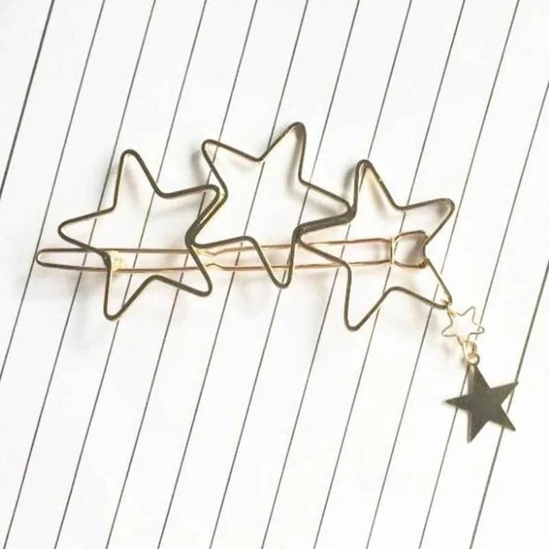 

Женская летняя мода Популярная полая звезда с кисточкой Заколка для волос Шпилька для волос Зажимы для волос Новые высококачественные аксессуары для волос для женщин Подарки