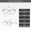 Trendy Korean Student Love Glasses Round Frame Peach Heart Transparent Flat Mirror Literary Glasses Frame Myopia