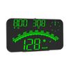 Smart HUD LED Screen High Definition Speed Alarm Multifunction GPS Speedometer Universal 5V for