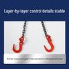 G80 Manganese Steel Double Hook Sling Chain for Lifting and Hoisting