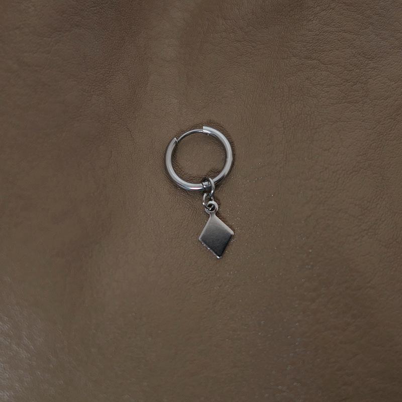 

Милые квадратные серьги-кольца для женщин и мужчин, ювелирные изделия для пирсинга ушей, подарочные подвески, маленькие серьги Pendientes