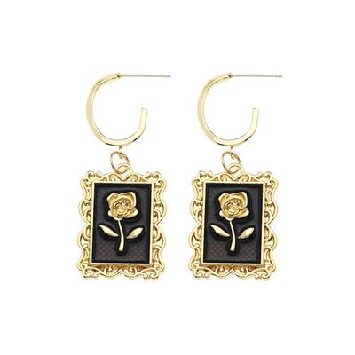 Personality Mother's Day Gift Earrings Rose Earrings Women's Daily Accessories