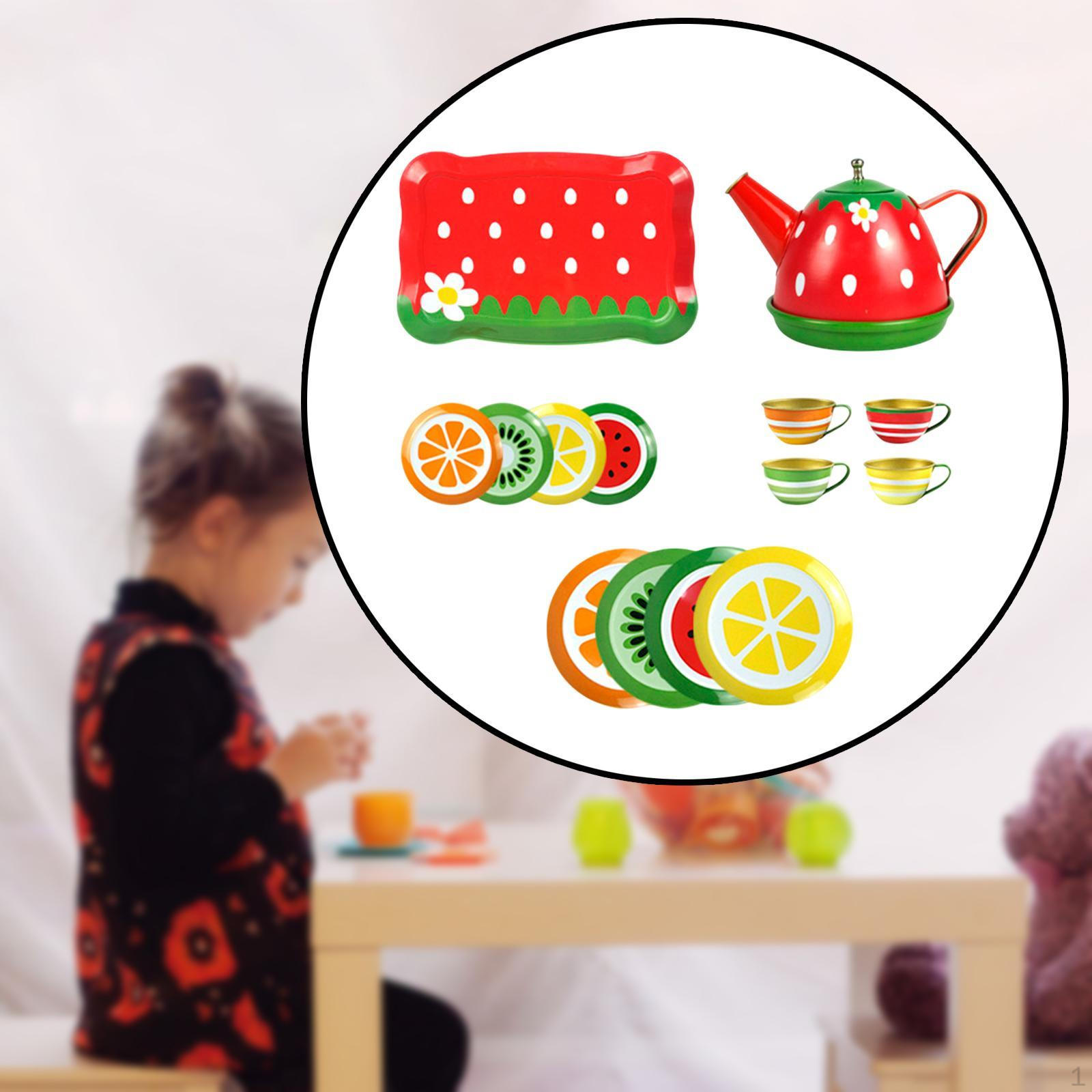 

Маленький набор для чая для девочек, игрушечный игровой набор для кухни, игрушки для принцессы, чашка для заваривания чая для девочек