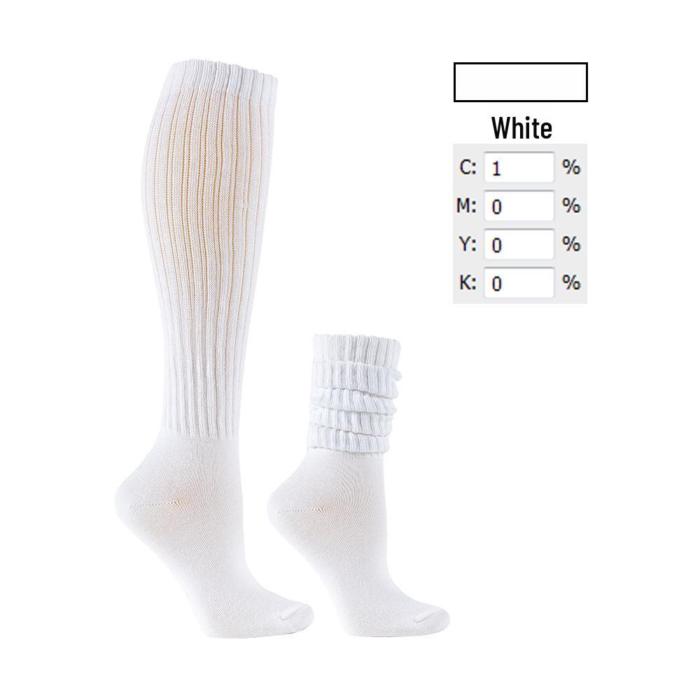 

Women s Trendy Colorful Mid-Calf Slouch Socks - Spring/Summer European & American Style Simple OPP Bag 20*40