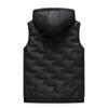 Men's Hooded Thickened Autumn/Winter Fashion Vest - Warm, Leisure Cotton Waistcoat Jacket
