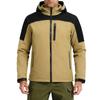 Men's Winter Colorblock Jackets Men's Fashion Trend Jackets Breathable Windproof Jackets Outdoor Sports Jackets