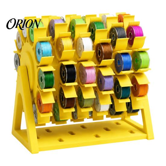 Tabletop Spool Holder 60-Spool Sewing Thread Organizer Rack, 360 Degree Swivel Space Saving Display Stand, Storage for Embroidery And Quilting Threads