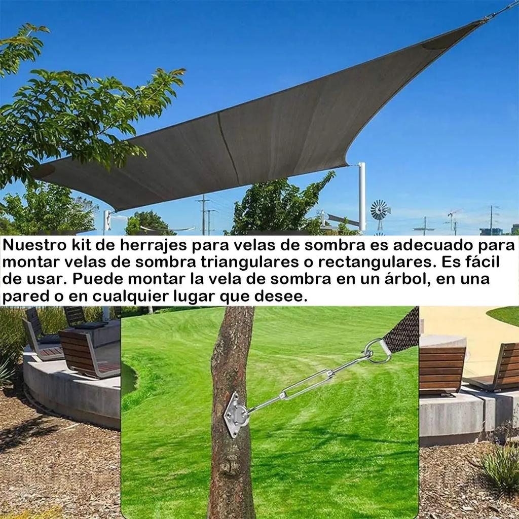 Installation Kit for Shade Net Tensioners and Anchors 80pcs