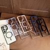 For Magsafe Camera Fold Stand Holder Bracket Phone Case For Samsung S26 S25 Ultra Plus A56 A36 A06 Stand Magnetic Cover