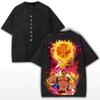 Anime I Sette Peccati Capitali Escanor Manga Stampa Grafica T-shirt Retro Lavata Girocollo Cotone Uomo Donna Oversize Top Estivo Nuova Maglietta