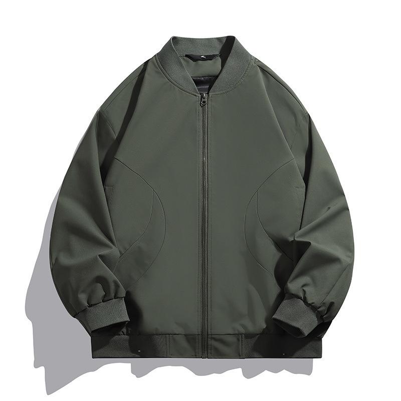 Jacket Suit Men's Spring Loose Baseball Uniform Casual Bottom Jacket