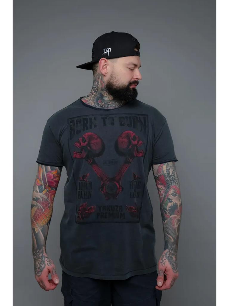 T-shirt with Glory to Russia print