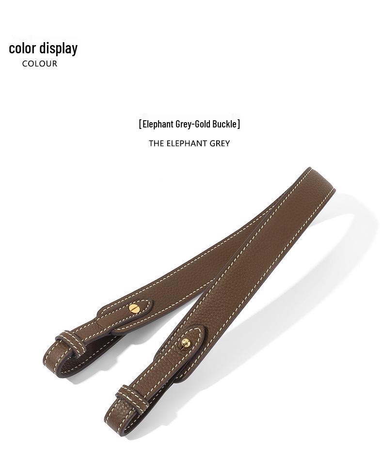 Ma Huang Shi A-35 Wide Leather Crossbody Shoulder Strap for Lindy Evelyn Basket Kelly Bags