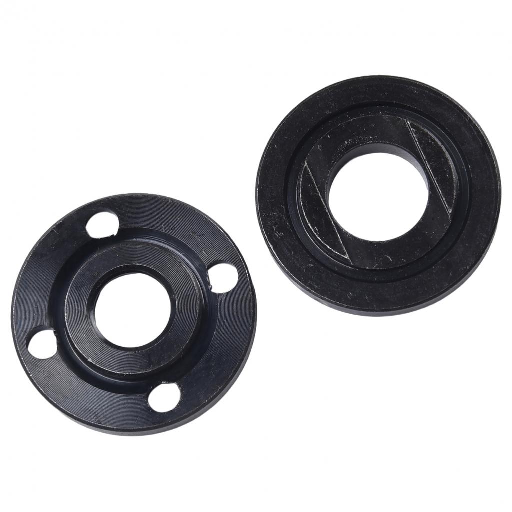 Angle Grinder Pressure Plate Inner Outer Flange Nut Set Strong and Sturdy Tools
