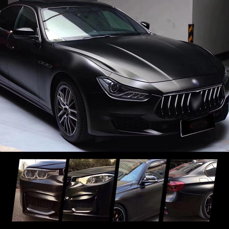 Matná vinylová fólie na karoserii auta Samolepka Auto Styling Obalová fólie Univerzální Auto Motocykl Černá Samolepicí páska Dekor Nálepky