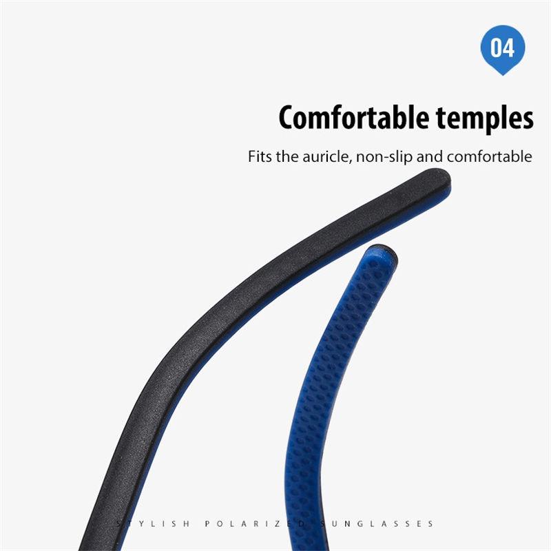 AORON Fashion Polarized Sunglasses for Men Women UV400 Anti Glare Driving Fishing Glasses