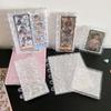 Aesthetic Design Acrylic Photos Scrapbook Perfect for Displaying 3Inch Instants Photos and Standard Collectible Cards