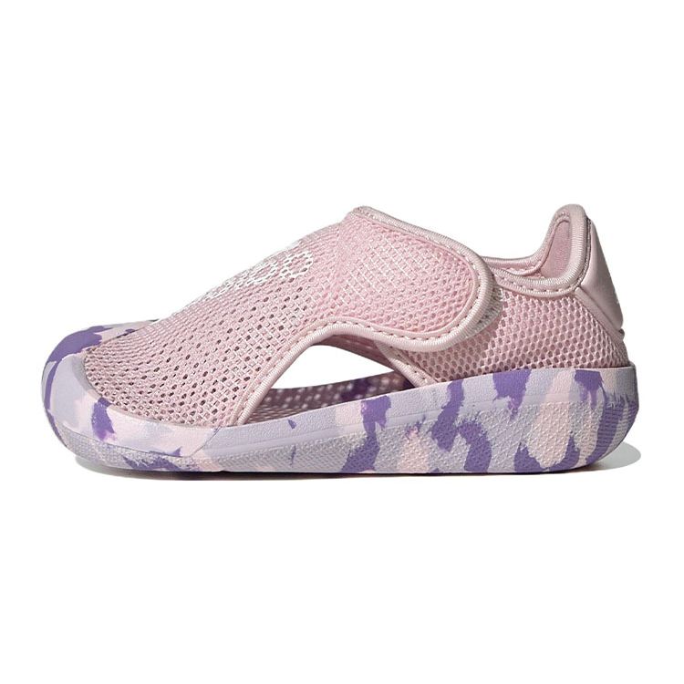 Adidas Altaventure 2.0 Fabric Comfortable Low-Top Sports Sandals Baby Sandals Pink Purple H06436