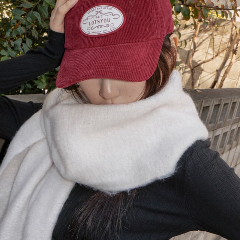 

LOTS YOU lotsyou_Classic Corduroy Ball cap Red OS