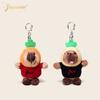 Carrot Marmota Hat Clothes Cute Plush Keychain Pendant Gift And Bag Accessory