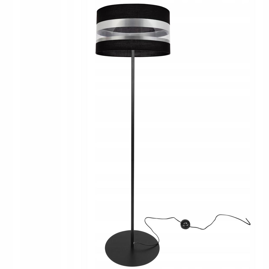 Floor Lamp Chrome Colors Bottle Green Lampshade