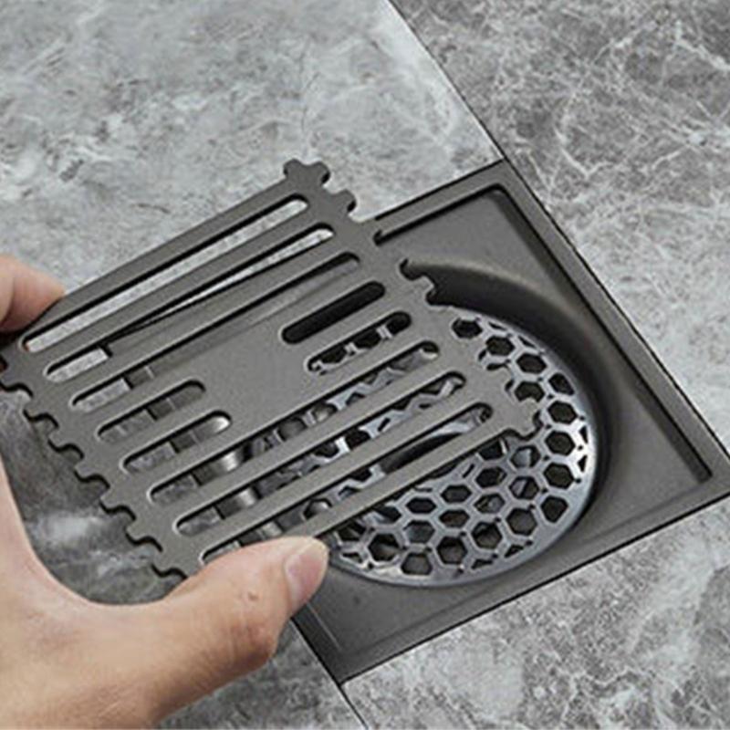  Shower Floor Drain Stainless Steel Floor Strainer  Drainer Bathroom Shower Strainer Filter With Removable Cover