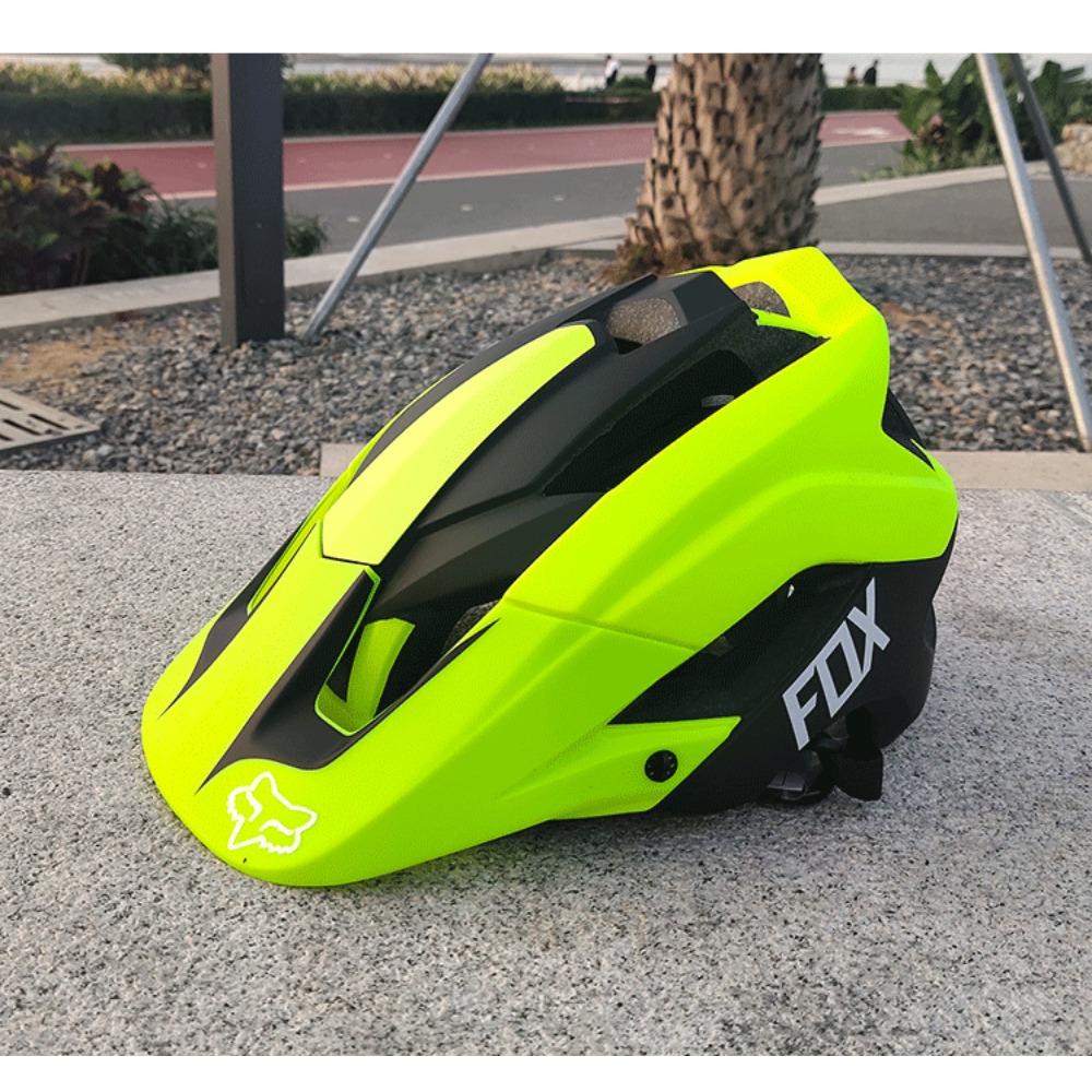 Helmet Men's Downhill Mountain Bike Half Helmet AM Greenway Off-Road Teen Riding Helmet Integrated Forming