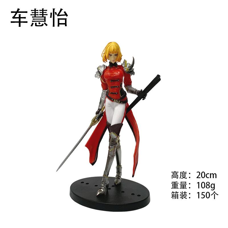 Solo Leveling Cha Hae-In Scarlet Waltz Dancer Anime Figure Collectible Desktop Decoration Statue Model For Anime Game Fans