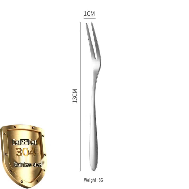 BOLIDOMI 304 Stainless Steel Dessert & Fruit Fork Set