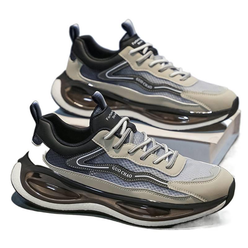 Herbst atmungsaktive lässige Lauf-Sportschuhe Studenten Luftpolster stoßdämpfend weichsohlige Laufschuhe