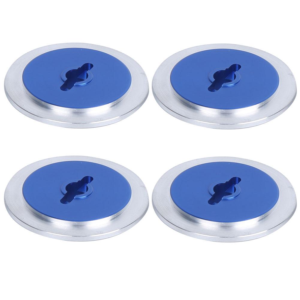 Aluminum Alloy Simulated Brake Disc Accessories Parts Fit for HSP 94123 1:10 RC CarDark Blue