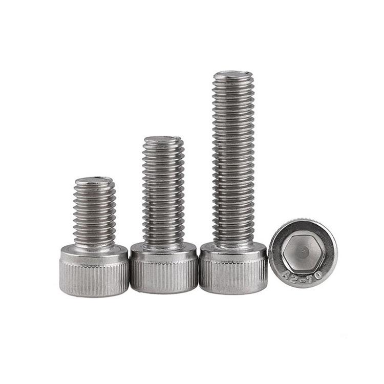 316 Stainless Steel Knurled Hex Socket Head Cap Screws | Cup Head Hex Socket Screws