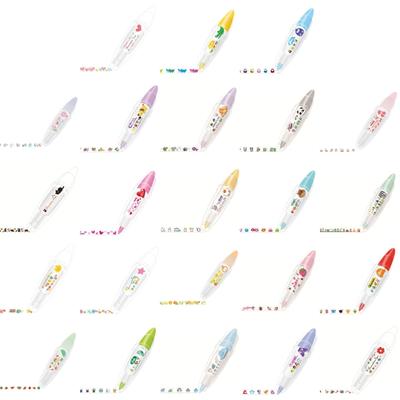 Cartoon Pattern Correction Tape Retractable Lace Correction Tape For Scrapbooking Journal Photo Album Calendar Notebook