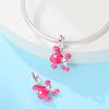 DIY Handmade Bracelet Charms Sunflower Cat Dog Poodle Pendant Beads for Jewelry Making