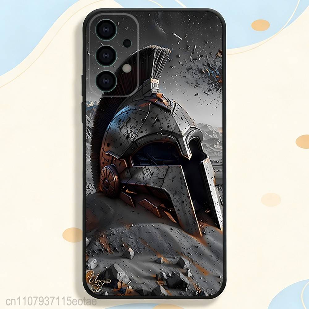 Spartan Cool  Phone Case for Samsung S Series S21 S22 S23 S24 S25 S26 FE Plus Ultra TPU Soft To Skin-friendly Case
