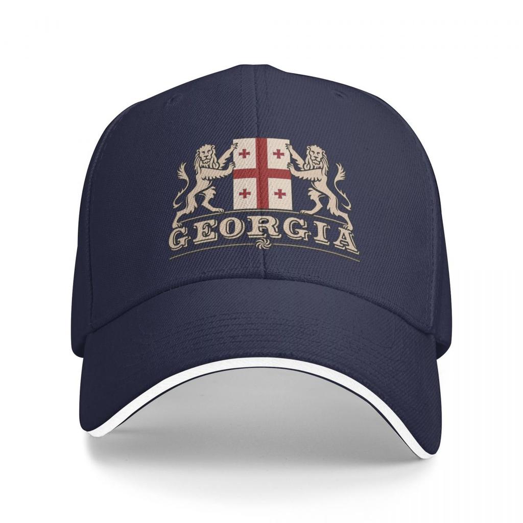 I Love Georgia, Georgian Flag, Georgian Patriotic Gift Baseball Cap Trucker Hats Thermal Visor Hat Women Unisex'S