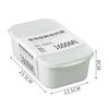Sealed Fridge Food Storage Box 350ML/700ML/800ML/1600ML Fresh Divided Organizer  for Food Sorting