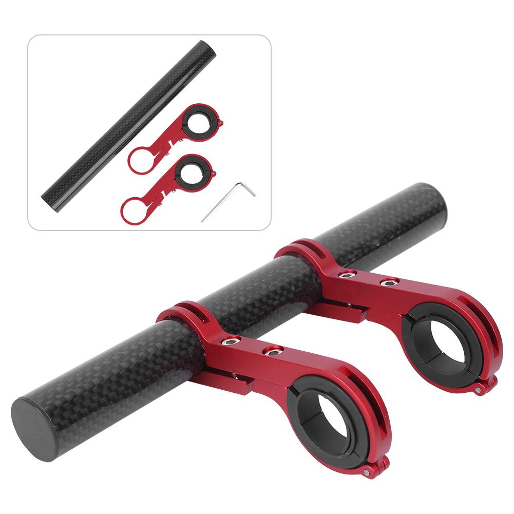 Suport Extensie Multifuncțional Bicicletă Suport Lumini Tabel Cod Suport Lanternă Granulație Carbon Dublu